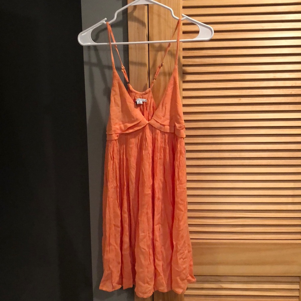 O’Neill saltwater solids tank dress coverup